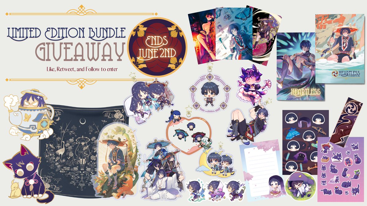 💜 PRE-ORDER UPDATE - LIMITED EDITION FULL BUNDLE GIVEAWAAAY💜 To enter, you must: 🔹 LIKE & RETWEET THIS TWEET 🔹 FOLLOW More information and links below ⬇️