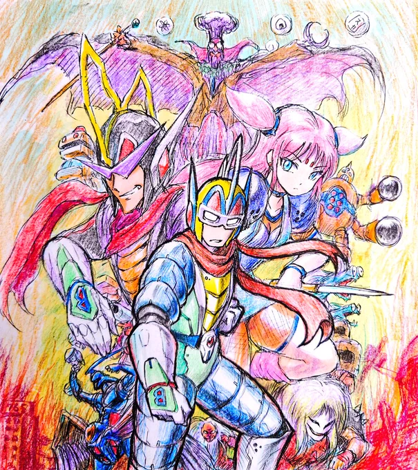 2023年5月20日、アーケード版『超絶倫人ベラボーマン』祝35周年!  迫りくる敵 爆田の軍団 さあ行くぞ 平和のため 倒せ!進め!悪を!砕け! #ベラボーマン #namco