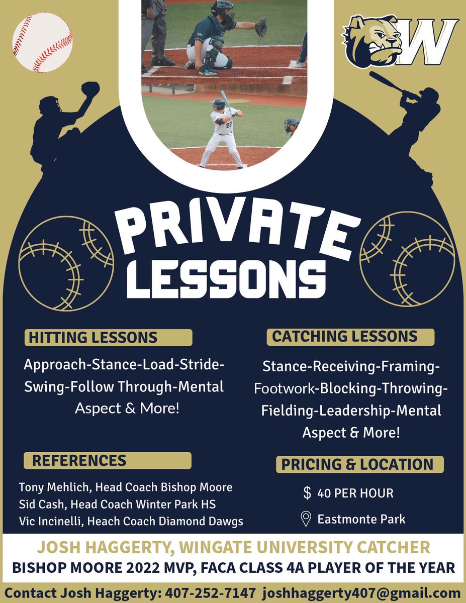 JoshHaggerty4's tweet photo. Calling all young athletes! Starting now I will be offering hitting and catching lessons. Please click the link to book if interested⚾️

Book an Appointment with Josh Haggerty Baseball Lessons 
 https://t.co/Ir4VoLP9iG https://t.co/6rQG0w9Os7
