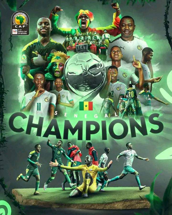 Senegal have completed Men's African football.

Senegal are the current African Holders of:

✅Men's AFCON
✅Men's Beach Soccer
✅Men's CHAN
✅Men's U20 AFCON and are
✅Men's U17 AFCON 

All Men's titles at CAF being held by Senegal.