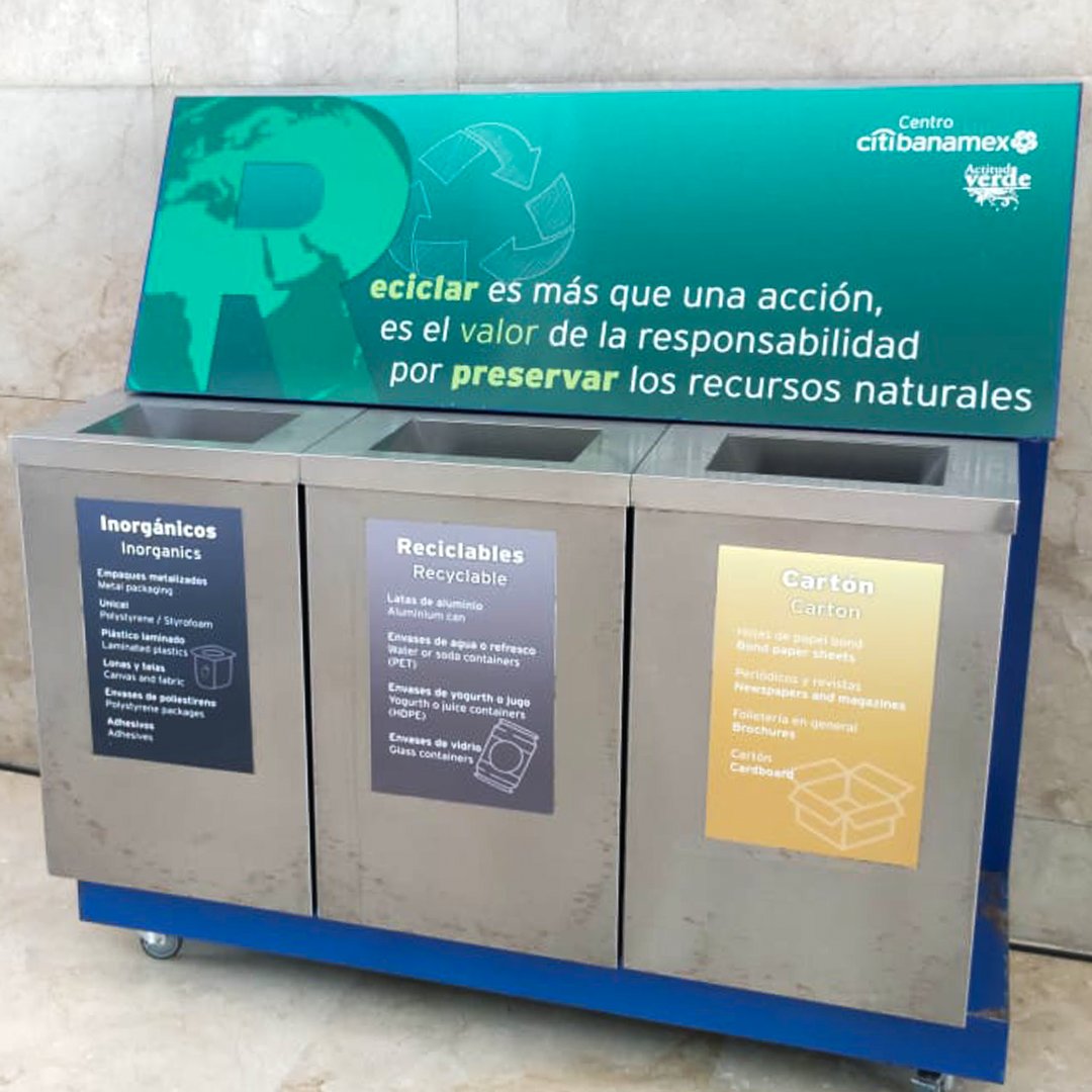 ReciclamasMX's tweet photo. ¡Caso de éxito en la entrega de contenedores de basura! 
✅Calidad superior
✅Personalización a medida
✅Cumplimiento de normativas de higiene
Contáctanos para cotizar tus proyectos de contenedores de basura y estaciones de reciclaje. 📷
➡️https://t.co/CiAX5bjdnk

#ReciclaMas https://t.co/1AUyDh398W