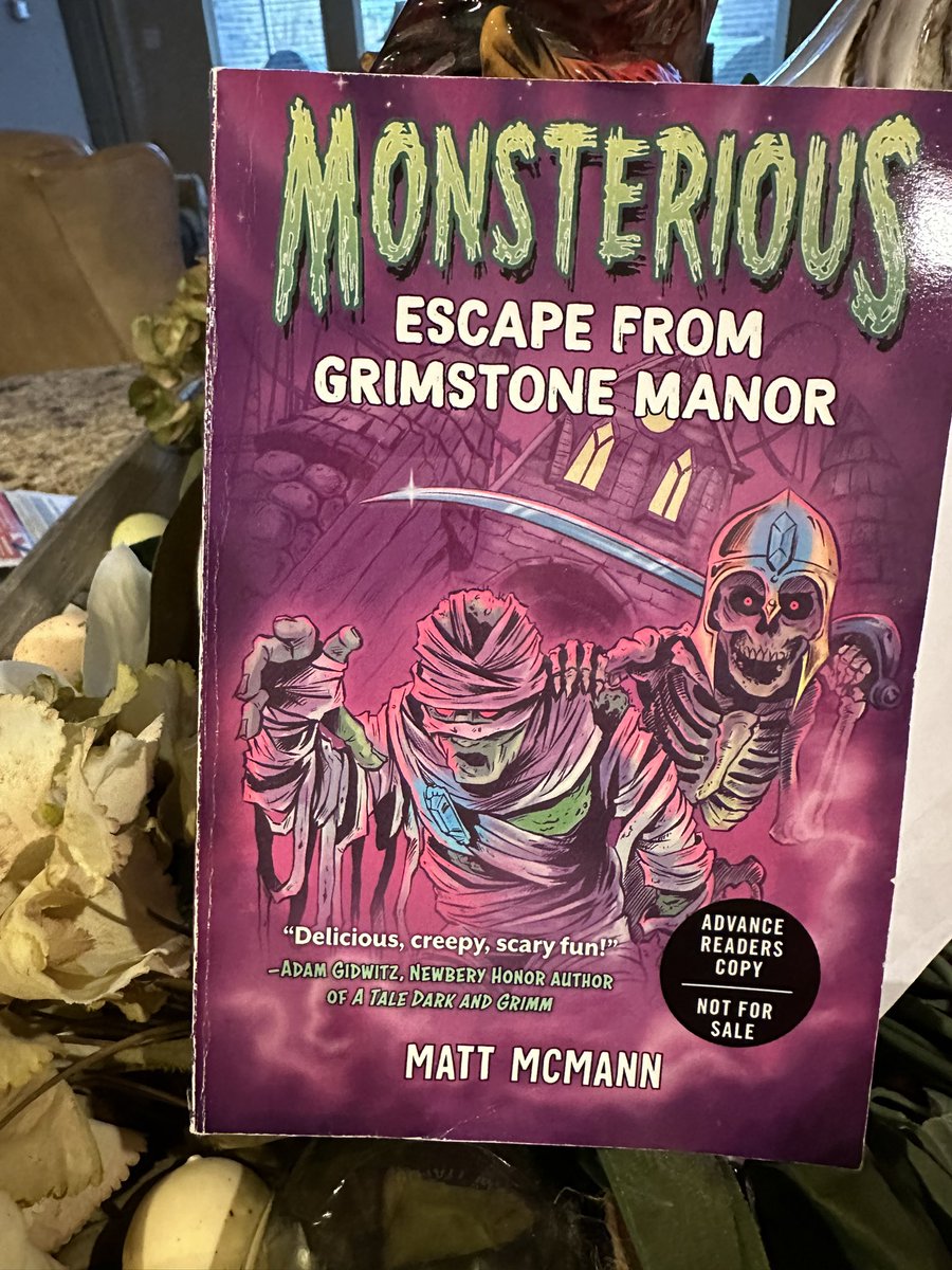 yvettecoughlin1's tweet photo. @CynthiaSchwind watch your 📬for this spooky ride. Monstrous Escape From Grimstone Manor by @matt_mcmann @penguinkids #Monsterious is sure to become a classroom favorite. #bookposse https://t.co/kcvPDX9lfV