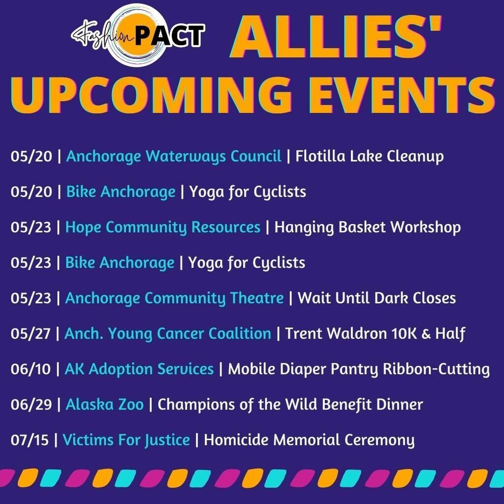 Check out some of the events our Allies are having! Anchorage Young Cancer Coalition and ACT had some extra information they wanted us to share with you:

AYCC - There is a run coming up called the Trent Waldron 10K and Half Marathon. 100% of the proceed… instagr.am/p/CscU2AAt5Hm/