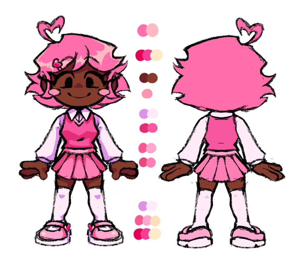 updated the silly'z colors… #vishumanimpostors #pinkimpostor