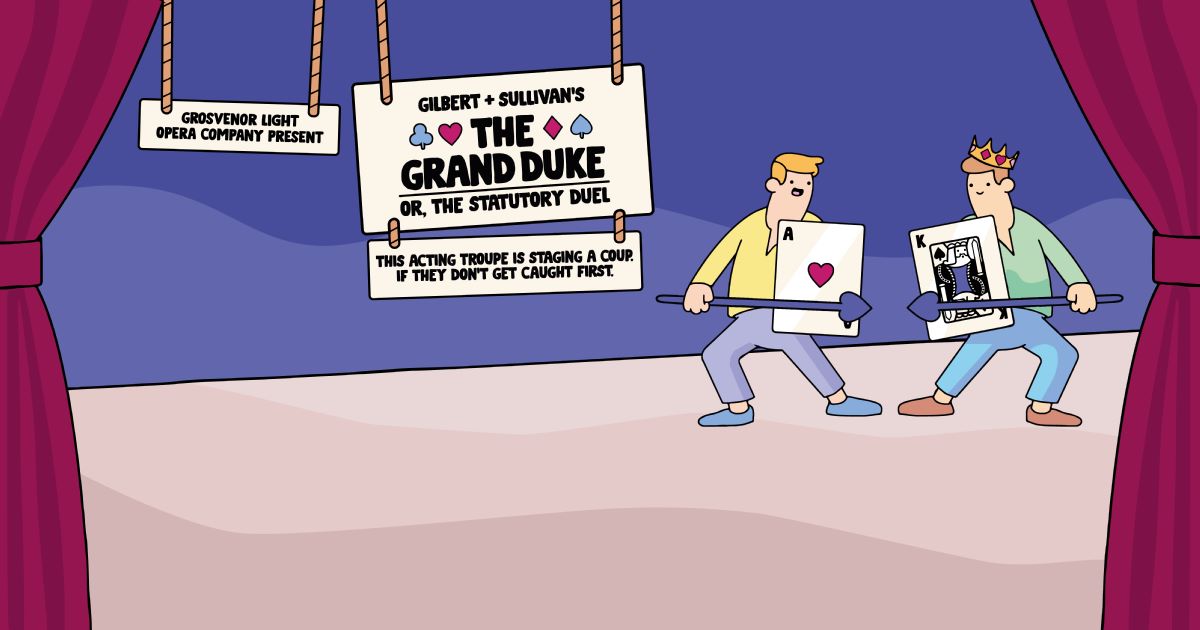 Gilbert &amp; Sullivan’s The Grand Duke at Bridewell Theatre <a href="/GLOC_GandS/">Grosvenor Light Opera Company (GLOC)</a> 
7th – 10th June 2023 (matinee on Saturday)
Bridewell Theatre, Fleet Street, London
londontheatre1.com/theatre-news/g…