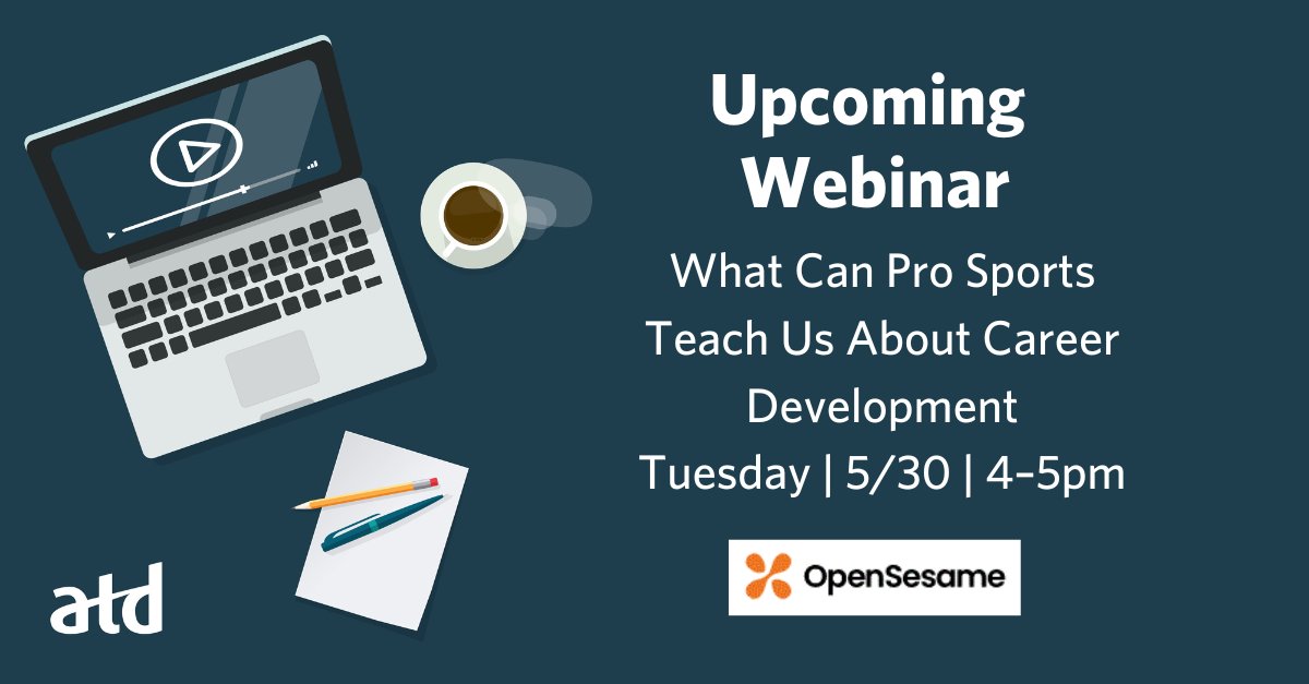 #RT <a href="/atd/">Association for Talent Development (ATD)</a>: Mark your calendars now!

Paul DePodesta and Mike Tannenbaum are sitting down to discuss lessons from their careers in high-level sports management which taught them how to reach the top of their game. bit.ly/3Bxo59K
#sportsmanagement…
