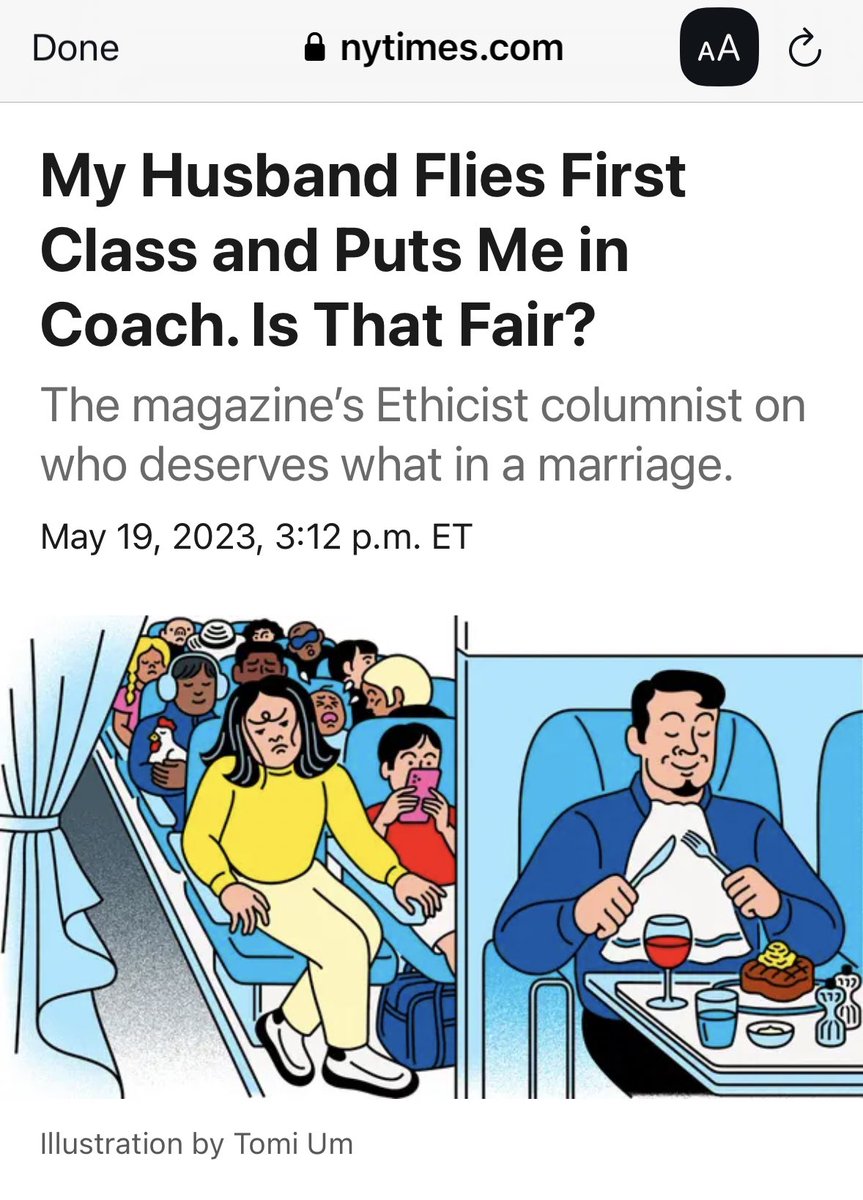 Austen's tweet image. I wouldn’t even dare to suggest this to my wife as a joke