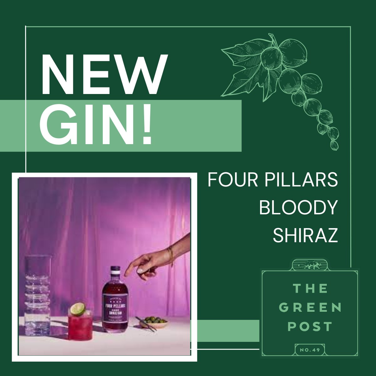 Another New Gin Alert!!!! Introducing Four Pillars Gin Bloody Shiraz - Happy Friday!

#greenpostpub #lincolnsquare #friday #friyay #ginlover #fridaynight #fridayvibes #datenight #weekendplans #weekendvibes #allthegins #somanygins #gin