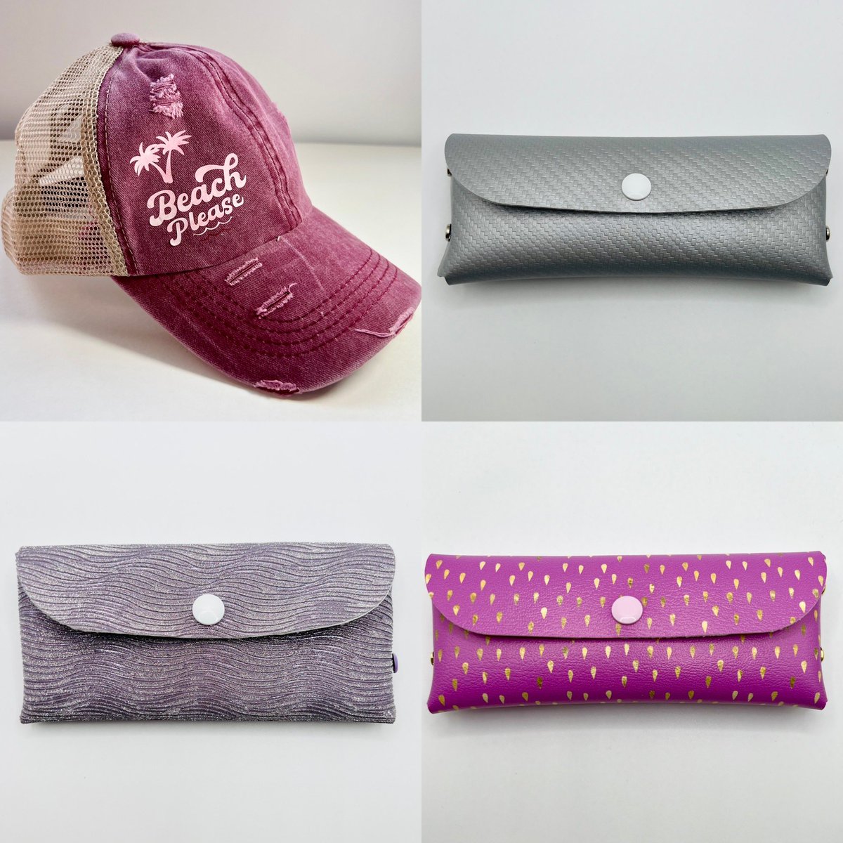 New items listed! Lots of other styles to come. 

etsy.com/shop/RadCrafty 

#shoplocal #handmade #veganleather #etsy #glasses #glassescase #eyeglasses #softcase #sunglasses #sunglassescase #custom #unique #gift #eyes #accessories #hat #beachplease #distressedhats #lightweight