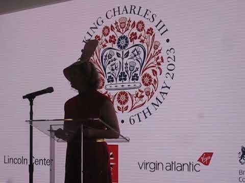 Manhattanpeachy's tweet photo. #RoyalPeachy @ukinnewyork @ewadesmith @Tusnik #UKinUSA #EmmaWadeSmithOBE #BritishConsulateGeneral #NewYork British Consulate General New York https://t.co/Ku3oEaoTaK https://t.co/eGYnfKTBL2