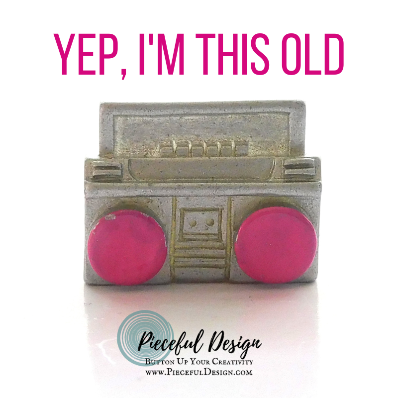 PiecefulDesign's tweet photo. Anyone else remember trying to record your favorite songs on the radio with one of these?  Find these adorable embellishments (AND the cassette tapes, too) at Pieceful Design.

https://t.co/rrEovz5dBX 

#piecefuldesign #imthisold #boombox #80s  #craftsupplies #embelishments #etsy https://t.co/R0ixUgHeqZ