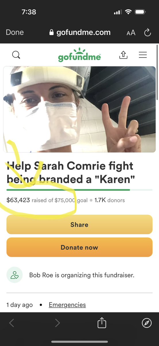 LittleMissFlint's tweet photo. Here we go again. 

White woman loses her mind and raises $60k in 1 DAY to fight being labeled a “Karen” 

Me, little black girl from Flint and we haven’t even raised $40k for my filter fund in a week, and are nowhere near my $1M goal  after 4 years. 

https://t.co/YvUfl3fFxP https://t.co/JKbVJ5tKxB