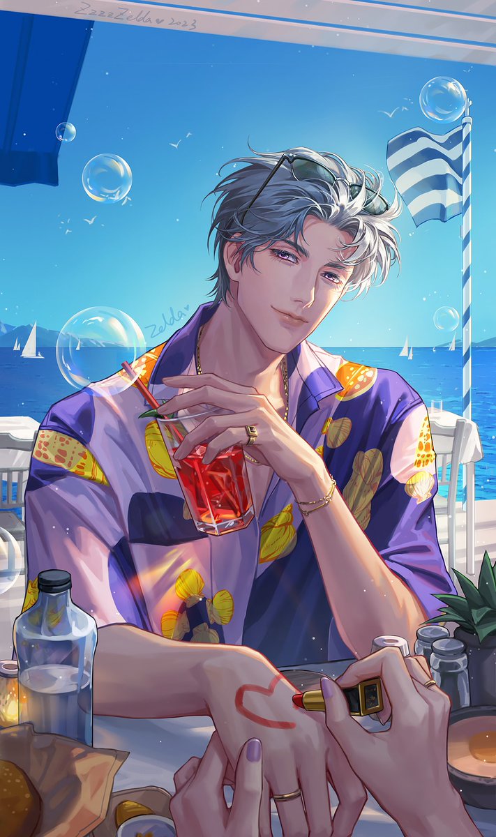 #光与夜之恋  #lightandnight #查理苏   ❤️💄☺️