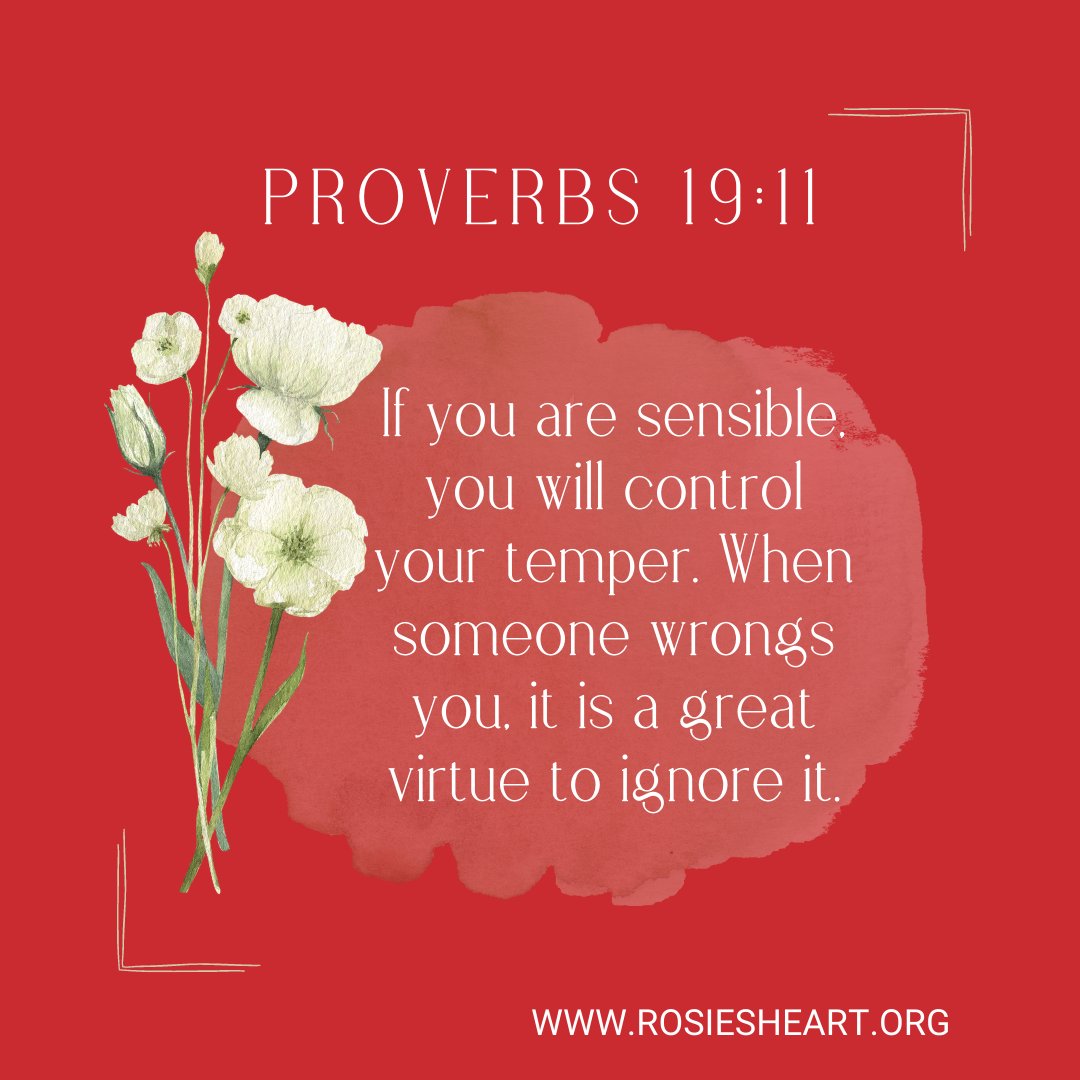 What are your thoughts on this verse?
#EveningMeditation #MayProverbsChallenge 

#RosiesHeart #LoveAbounds #Royalty #Redeemed #Radiance #Resilience #Revive #Nonprofit #Christian #HelpingOthers #JesusIsLord #Proverbs #MayChallenge #Wisdom #Knowledge
