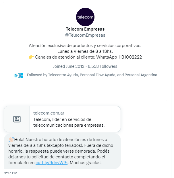 DavidHaiy's tweet photo. @TelecomEmpresas ????? https://t.co/Dv9VZJPCDI