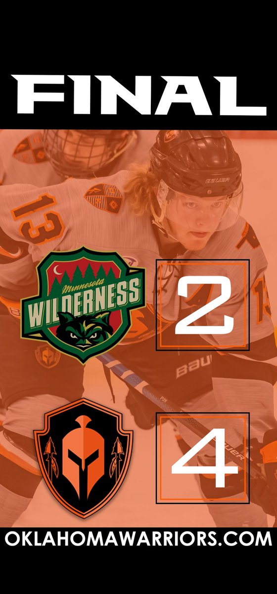 Game 1 ✅️
🚨Nelson 🍎Lawson-Body 
🚨Teleki 🍎Baumgartner (PPG)
🚨DelGreco 🍎Hasselgren
🍎Baumgartner 
🚨DelGreco 🍎Dyer (ENG)
#FightLikeWarriors⚔️ #OklahomaHockey
