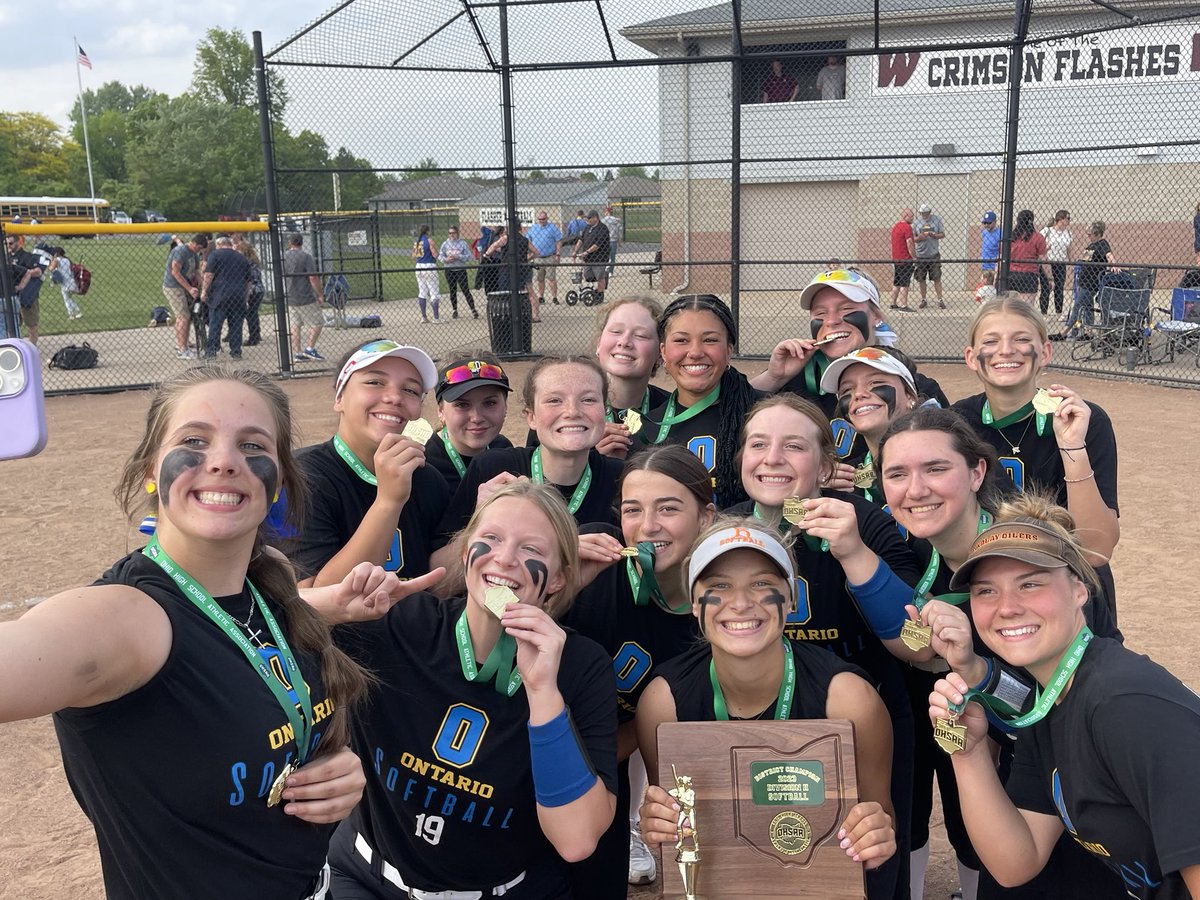 Scott Kreger (@kreganini) on Twitter photo Your Division II Willard District Champions!!! <a href="/OntSoftball/">Ontario Softball</a> <a href="/moacsports/">MOAC Sports</a> <a href="/ont_athletics/">Ontario Warriors Athletics</a> Your Division II Willard District Champions!!! <a href="/OntSoftball/">Ontario Softball</a> <a href="/moacsports/">MOAC Sports</a> <a href="/ont_athletics/">Ontario Warriors Athletics</a>