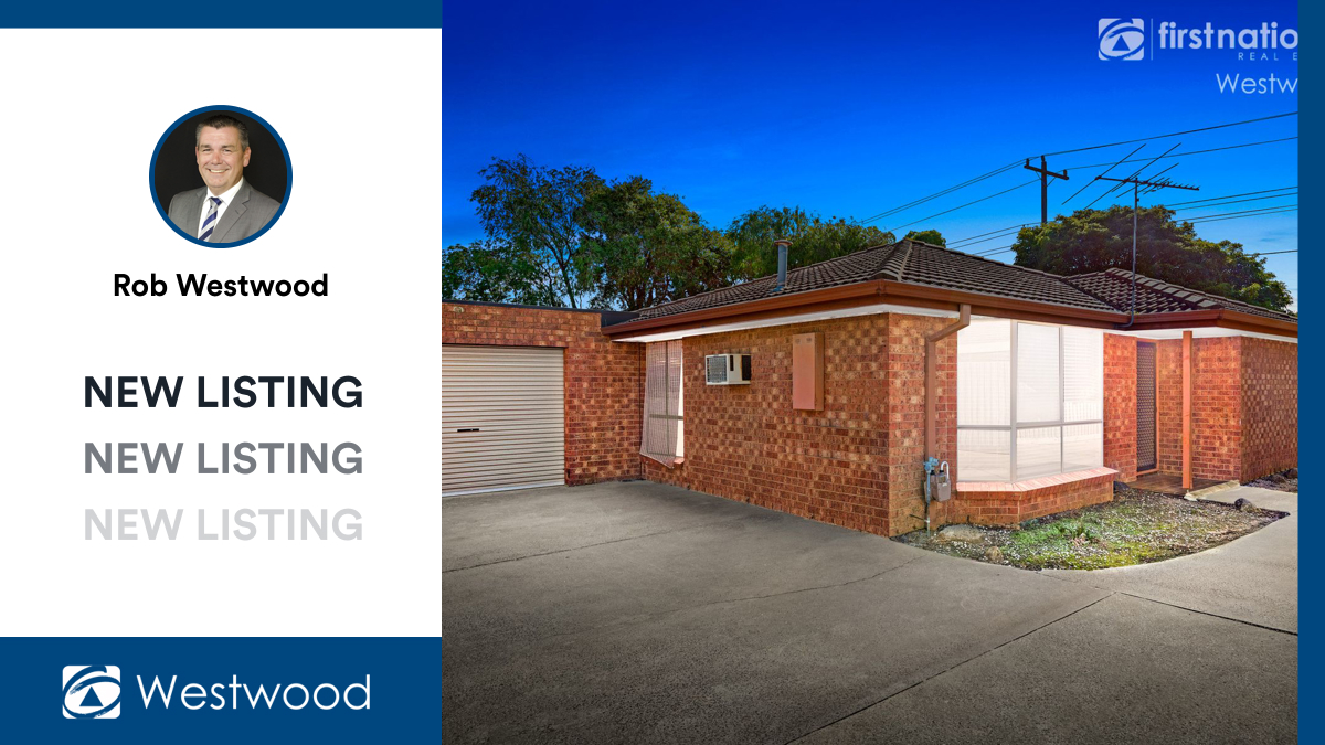 RobWestwoodFN's tweet photo. 🛌 2 🛀 1 🚘 1
📍 1/100 Tower Rd, Werribee, VIC, 3030

My latest listing on RateMyAgent.

https://t.co/kyeJVO5Z75

...
#ratemyagent #realestate #First_National_Westwood https://t.co/8lkA84Mx7x