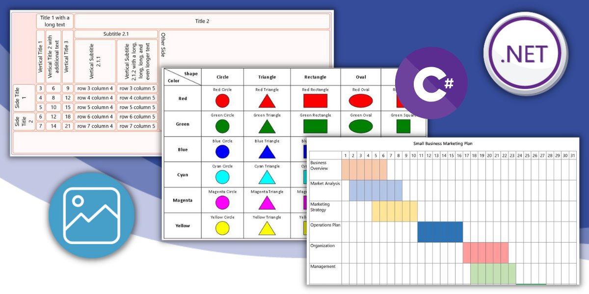 MESCIUS_inc's tweet photo. The new TableRenderer class added to GrapeCity Documents for Imaging, a .NET Imaging API, allows users to easily render complex table layouts on image formats.
Learn how this v6.1 release feature helps devs and end-users: https://t.co/OZ5FbvTJ6I
#documentapis #release #dotnet https://t.co/TBYEv9az0G