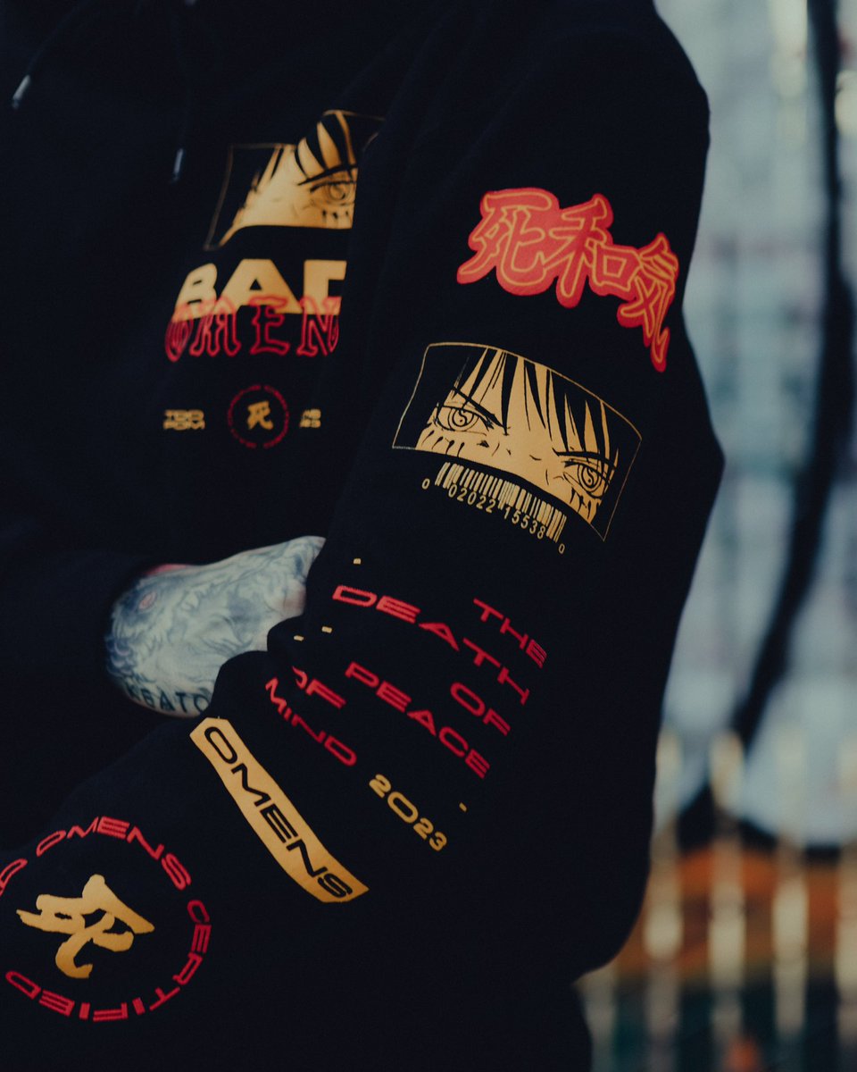 badomenscult's tweet photo. RESTOCK RELEASE LIVE NOW 

+INCLUDES A BRAND NEW CONCRETE SHARINGAN HOODIE VARIANT 

https://t.co/rCwU1CLHTp https://t.co/z4wqOk9hZF