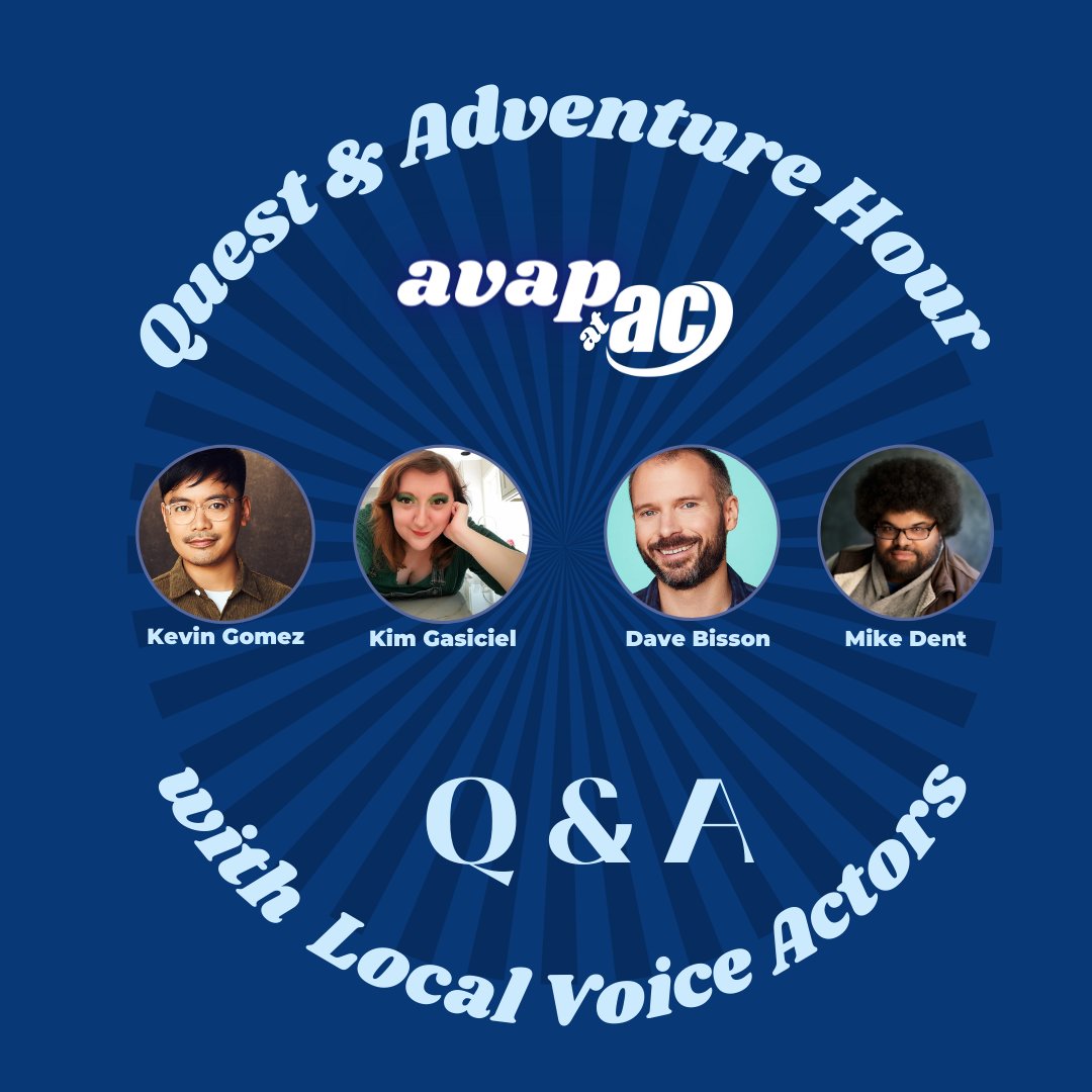 AdventuresinVA's tweet photo. Join us tonight at this Q&A session with Chicago-area voice actors! Come make new friends, and gain advice on how to make it as a voice actor in the Midwest. Plus, Enter to win a VO coaching session with Dave! #AVAPatAC https://t.co/d8bNox1h5f https://t.co/YtQcxPpWnw