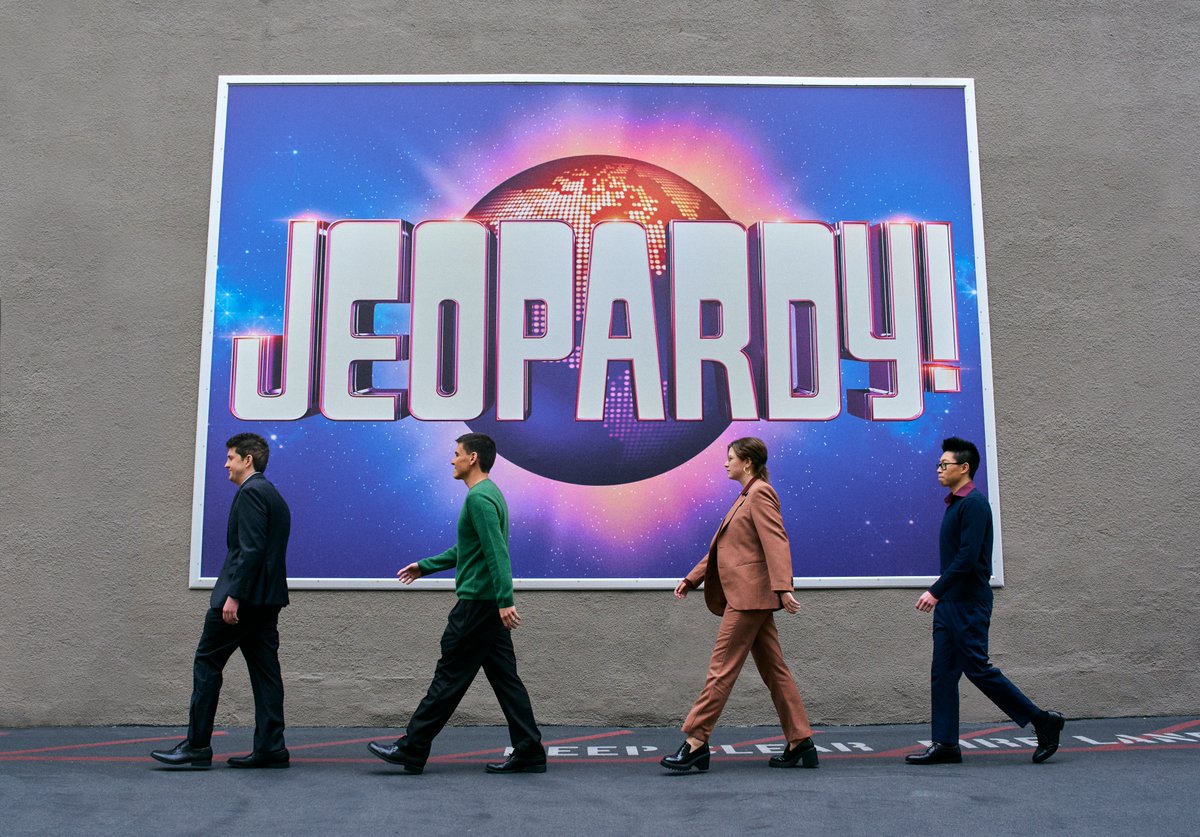 Here come the champs ☀️

And we say you won't want to miss the #JeopardyMasters semifinals starting tonight at 8/7c on ABC!