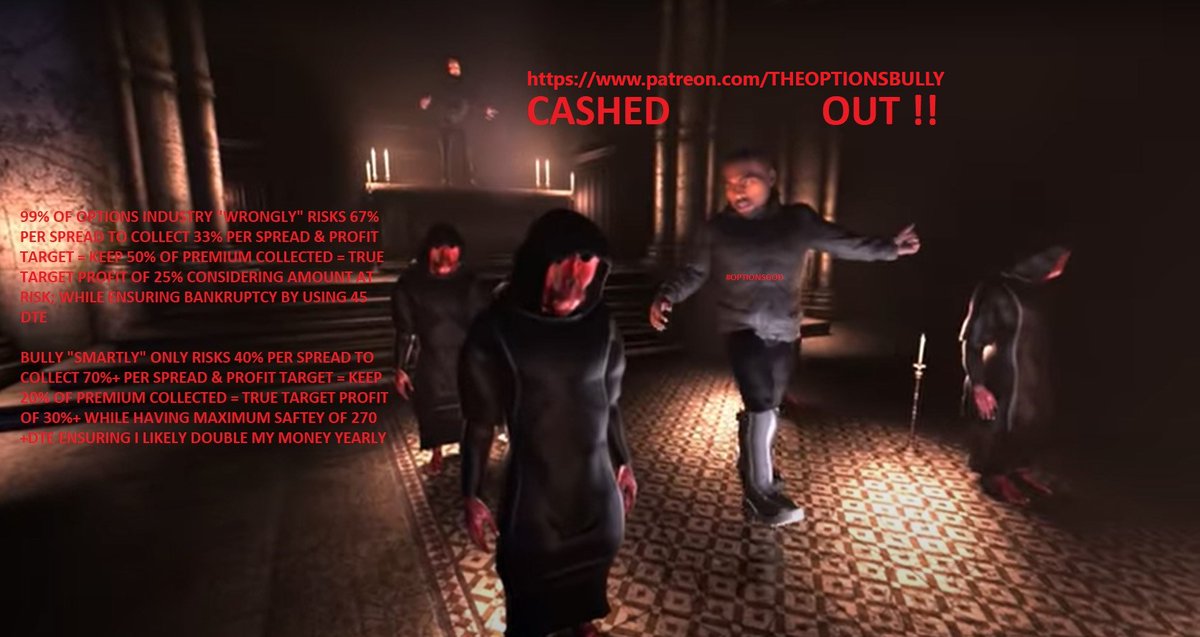 Fredbenz0's tweet image. #CashedOut Alert: Update 2

Took profits on 2 more positions

Waiting on a 3rd

One of those positions we repeatedly cash out on as we cash out at 30% gains using debit spreads &amp;amp; re-enter on every selloff + renewed Unusual Options = #CompoundProfits

patreon.com/posts/cashedou…