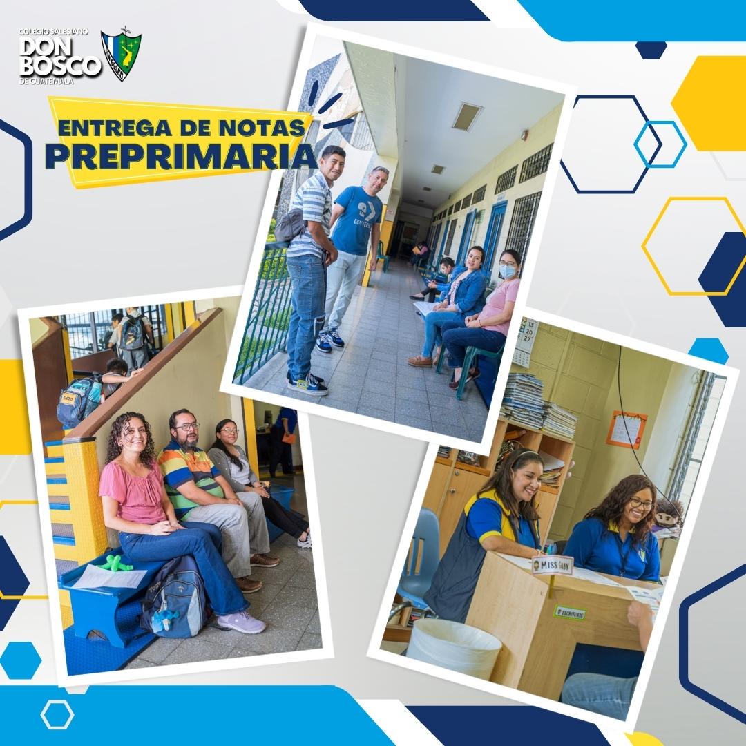coledonboscoGT's tweet photo. Así se vivió la entrega de notas en la sección Preprimaria.

Que bonito es ver el avance de nuestros peques.

#salesianosguatemala #Preprimaria #entregadenota #colegidonbosco #SoySalesiano https://t.co/wl8O2keTaY