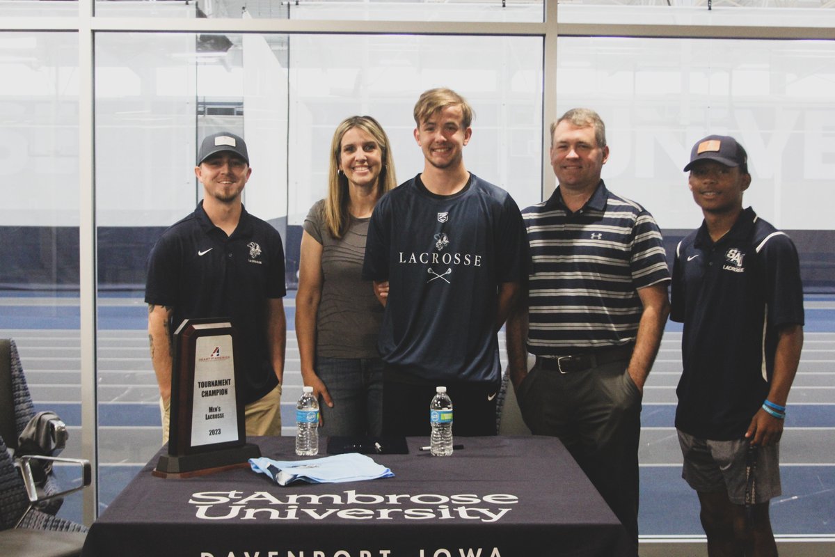 St. Ambrose men's lacrosse is excited to welcome Luke Menster from Bettendorf High School to the program! 🥍

<a href="/saumenslax/">St. Ambrose Men's Lacrosse</a> X #BringTheSting 🐝