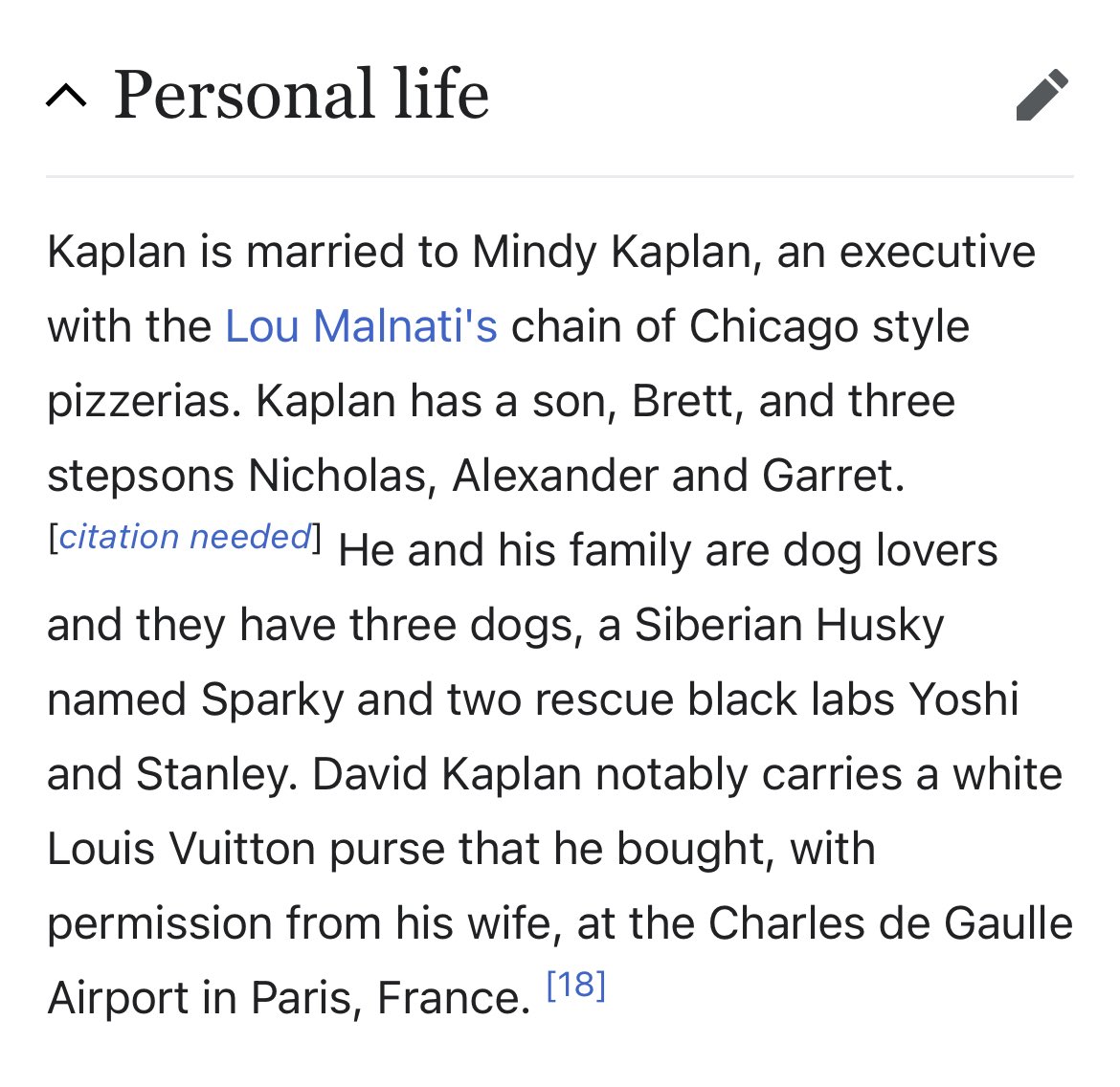 cjhipple's tweet photo. @tweetjhood @thekapman @ESPN1000 
Have you seen Kap’s wiki lately?? 😆 https://t.co/tG936nN94j