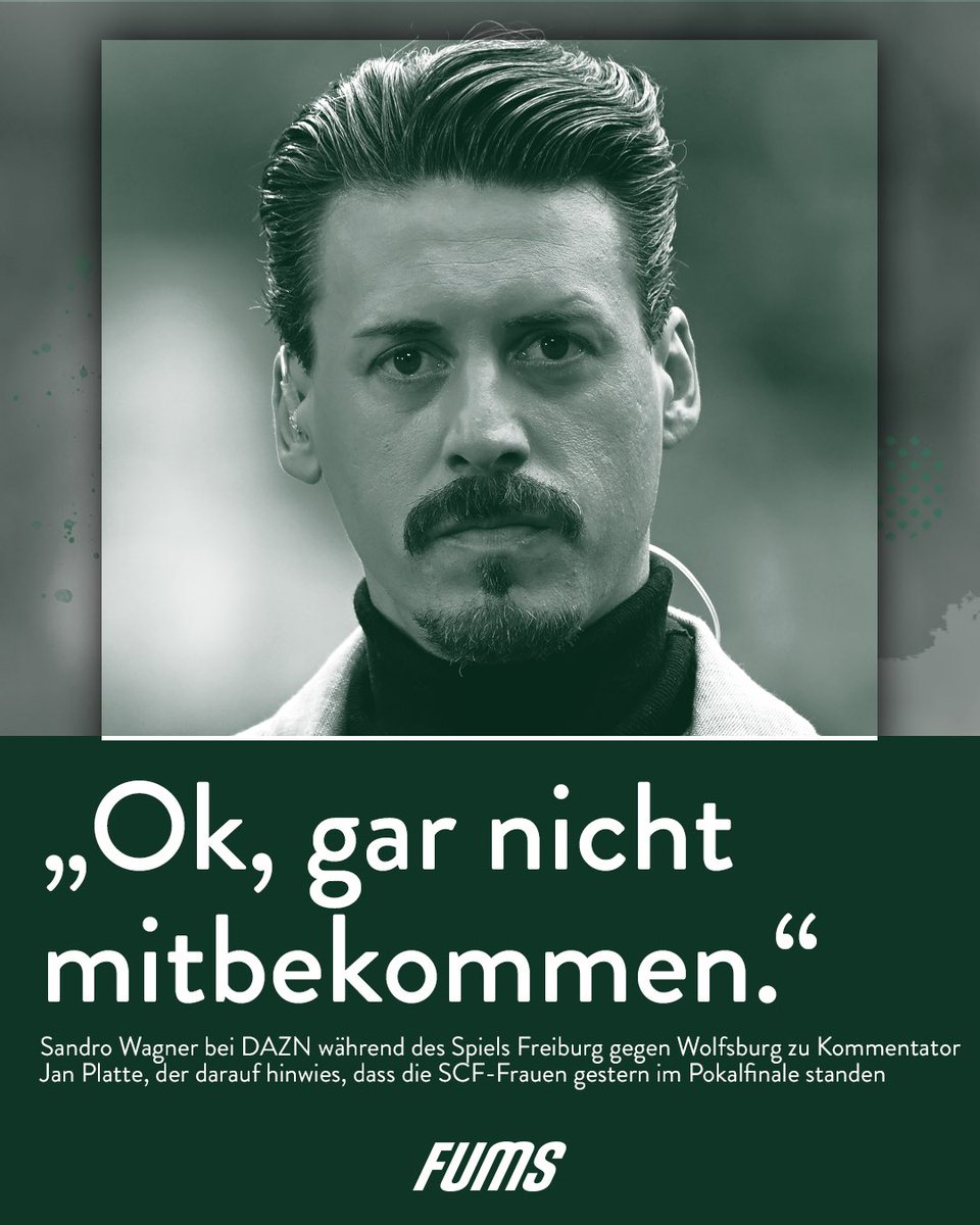fums_magazin's tweet photo. Anerkannter Fußballexperte 2023. Es ist noch viel zu tun…. 🙄 😞 #Wagner #scfvfl
___
(Einen) mitbekommen: @fums_magazin https://t.co/ljgLlAaYji