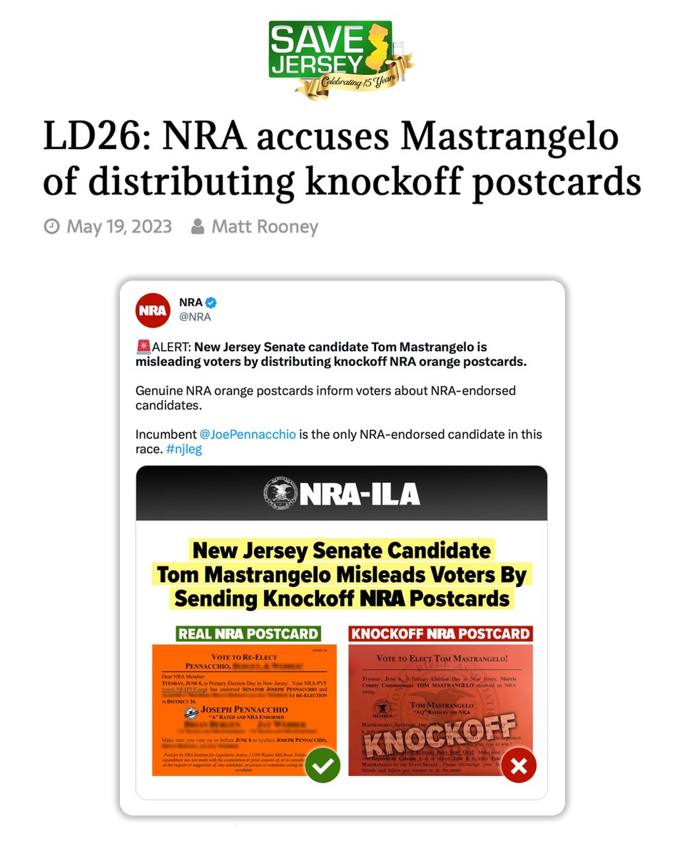 NRA tweet media