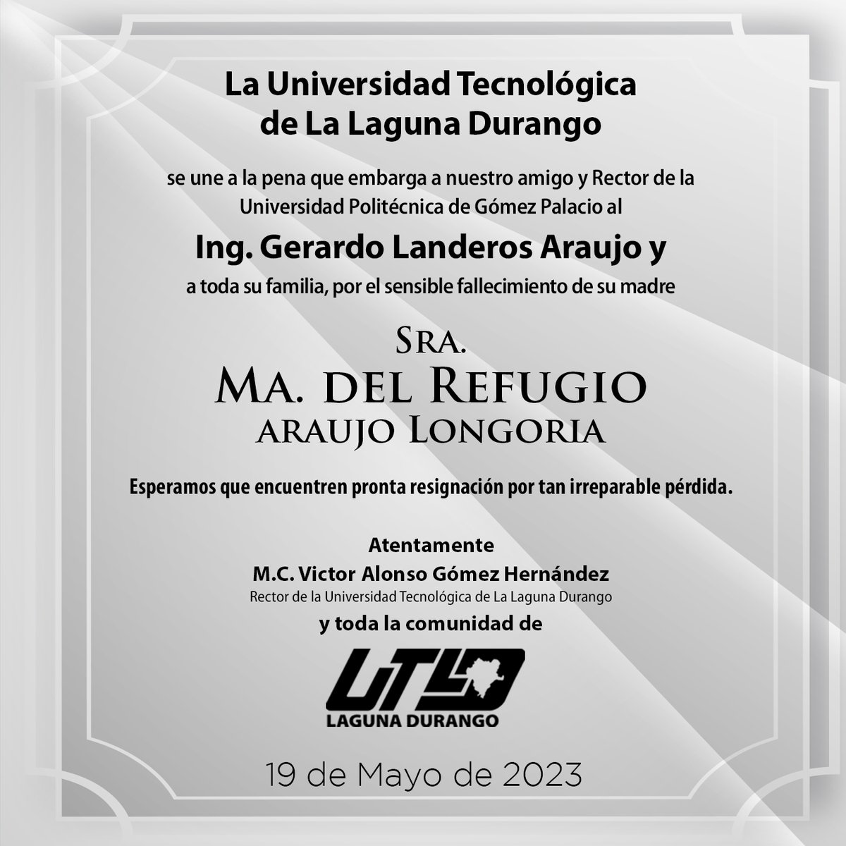 UTLagunaDurango BIIS tweet media
