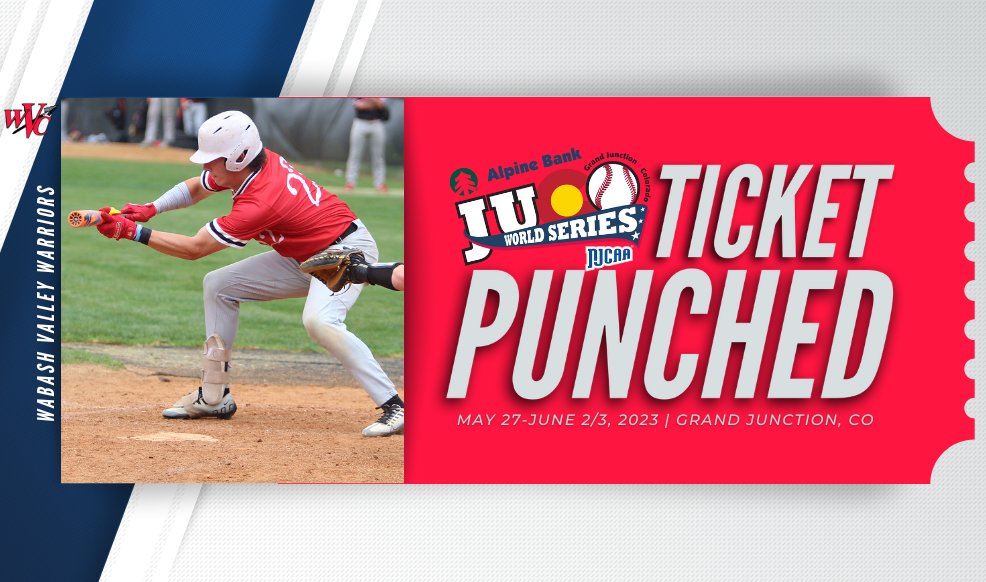 Midwest District Champions ✅ 

The Wabash Valley Warriors are on their way to the 2023 #NJCAABaseball DI World Series! ⚾️

njcaa.org/sports/bsb/202…