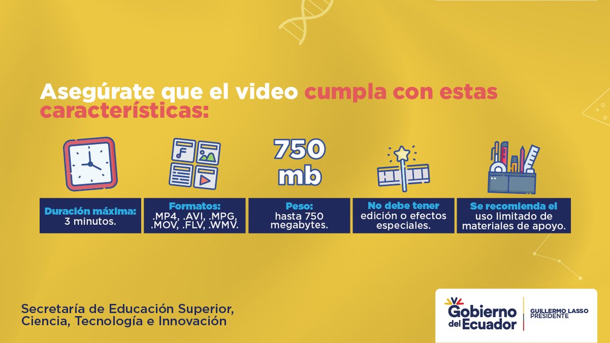 EduSuperiorEc's tweet photo. ¿Eres investigador/a y quieres divulgar ciencia?

➡️ Participa en Solo de Ciencia Ecuador ⬅️

Graba un monólogo creativo e inédito en 3 minutos.

🏆Premio:

✈️ Viaje a Madrid para participar en la final Iberoamericana.
👉 https://t.co/EIoyTxuorx https://t.co/OSli8f2Fat
