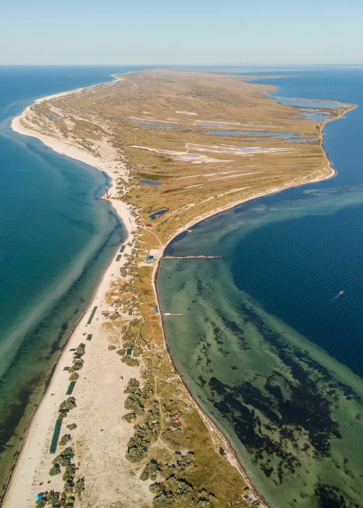 tvtoront's tweet photo. 🚨 🇺🇦 NGO @UAnimalsENG calls to stop ecocide in Ukraine, as Russian occupants are turning Dzharylhach National Nature Park (Kherson region, South of Ukraine) into a military base!

 💬Unique coastal groups of white-sided dolphins and bottlenose dolphins live there, the highest density of porpoises in the entire sea area.  Closing the strait, among other things, creates a risk of siltation and degradation of the ecosystem of the entire Dzharylhach Bay, doctor of biological sciences and leading researcher at the Institute of Zoology of the National Academy of Sciences of Ukraine Pavlo Goldin says.

#StopEcocydeUkraine
