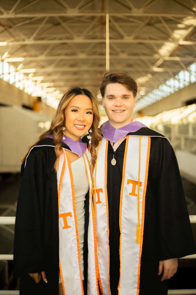 andreakrick's tweet image. We love you, Langston and Angela! Happy graduation day from all the Kricks! #UTGrad2023