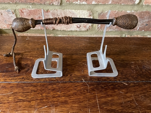 Vintage Anglers Priest / Cosh / Sap / Blackjack or “persuader” is a tool for killing game or fish, probably made from whale bone madmantiques.co.uk/webshop/new-st… #sap #blackjack #cosh #priest