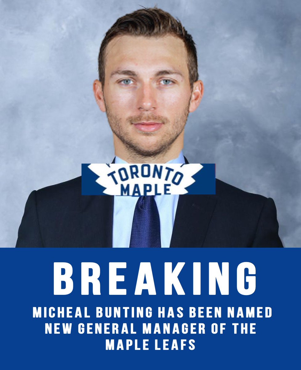 IT ALL MAKES SENSE NOW!! 

There is a new sheriff in town!! #leafsforever #leafs #oilersnation #nhlplayoffs #nhlhockey