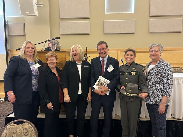 SummitExecutive's tweet photo. Great time at the #SeniorSummit with my colleagues Judge Marsh-Stormer @Summit_Probate, @ProsecutorWalsh, & @SummitSheriff Fatheree for a panel on protecting our elders with Paul Greenwood.
Thanks to our partnerships, we are working daily to ensure #SummitCounty is #AgeFriendly! https://t.co/kWNvwEQbus