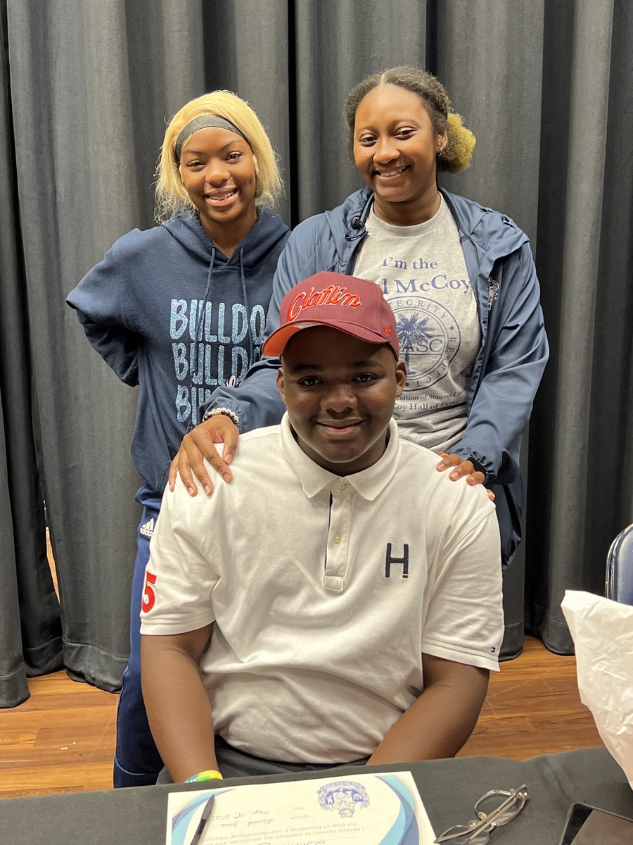 cusoe1869's tweet photo. The CUSOE welcomes Mr. Derrick Jones as Newberry High School hosts its inaugural Signing Day Ceremony for future teachers. https://t.co/n0ETJrFxBe