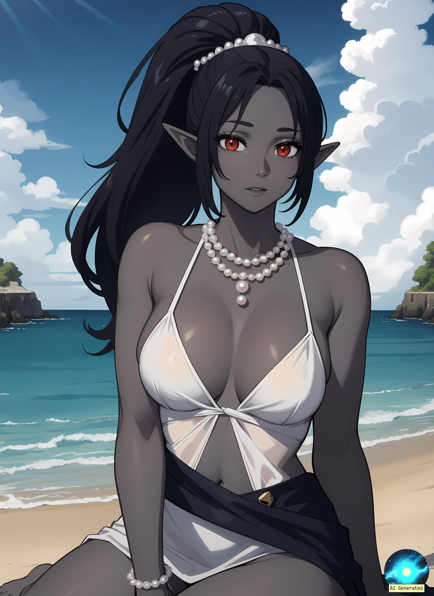 EphemereVision's tweet photo. "They said that pearls could boost my charisma. What do you think ?"
#AIpearlchallenge by
@BooBiOfficial 
#StableDiffusion #AIArtwork #AIイラスト #AIart https://t.co/nQqWsHYEiS