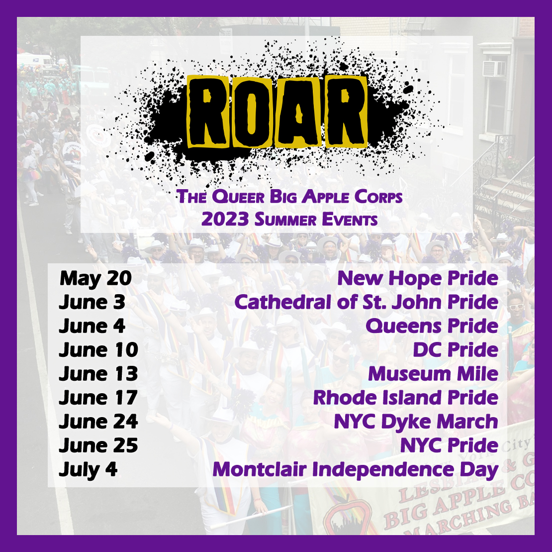 The Queer Big Apple Corps tweet media