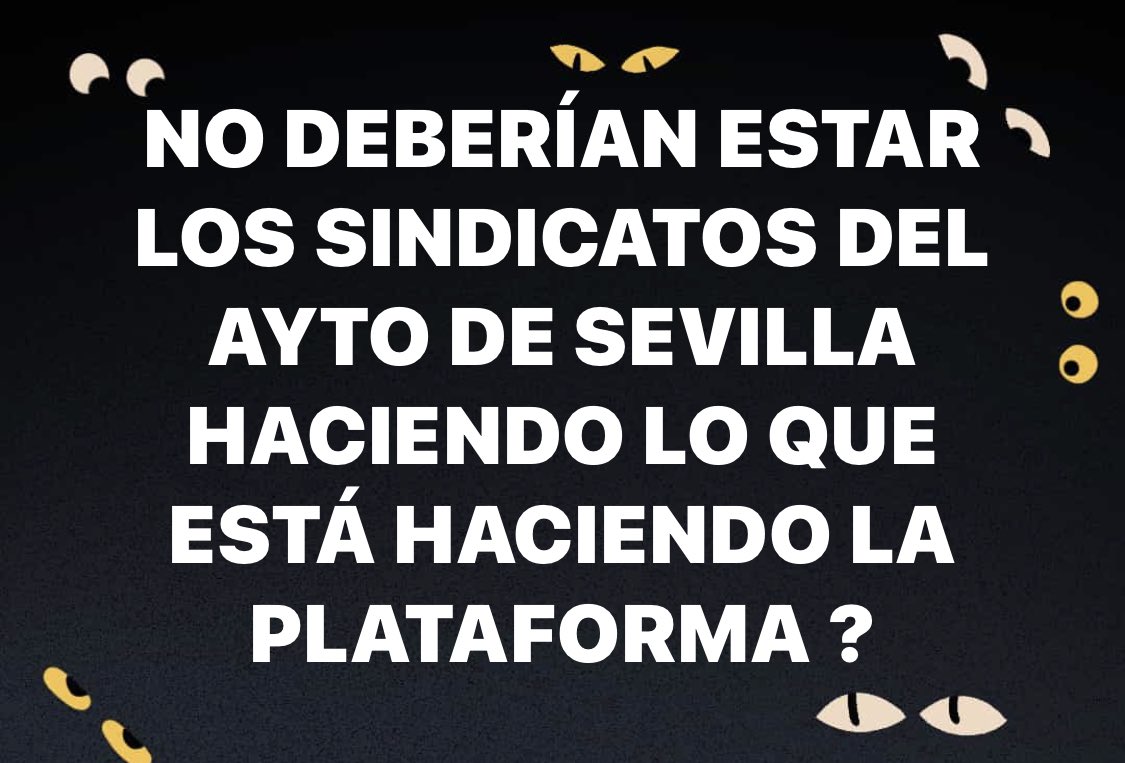 <a href="/ismaelsc_/">Ismael Sánchez Castillo 🔻</a> <a href="/iusevillaciudad/">IU Sevilla ciudad🔻</a> <a href="/PodemosSevilla/">Podemos Sevilla</a> @MasPais_Sevilla <a href="/VerdesEquo_sev/">Verdes Equo 🌻 Sevilla</a> <a href="/Iniciativa_SEV/">Iniciativa_SEV</a> <a href="/AlianzaVerde_/">Alianza Verde 🌱</a> <a href="/SusanaHornillo/">Susana Hornillo</a> <a href="/VerdesAndalucia/">Los Verdes Partido Verde Andaluz</a> <a href="/altersevilla/">Alter Sevilla</a>