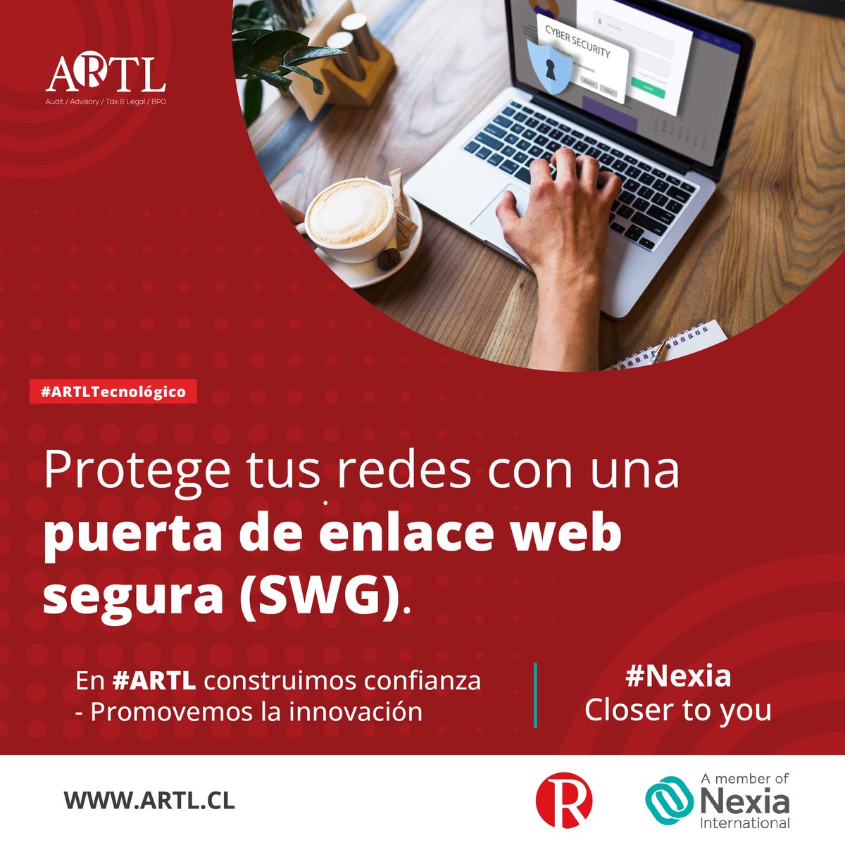 ARTL_CL's tweet photo. #ARTLTecnológico Filtrado de URLs, control de #app, detección y bloqueo de #antimalware son las #tecnologías que toda  Secure #Web Gateway incorpora para robustecer tus #sistemas de #ciberseguridad. ¡Añade esta herramienta en tus redes y prevén la fuga de #datos! https://t.co/JGHoE5bILU