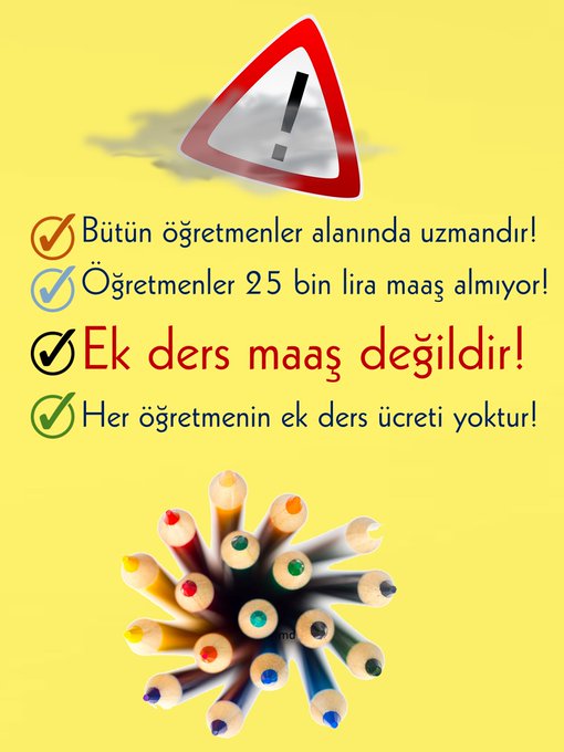 MEMURLARIN SESİ (@memurlarin_sesi) on Twitter photo 📢Ünvanlar kaldırılsın...
✔️Eşit işe eşit ücret...
✔️Öğretmenin onuruna yakışır bir ücret....
🫶Bizi takip edin
❤️<a href="/memurlarin_sesi/">Memurluktan Finansal Özgürlüğe</a>
<a href="/emellll05/">Emel Öğretmen</a>
#SeçimiMemurBelirler
#ZamSınavlaOlmaz 📢Ünvanlar kaldırılsın...
✔️Eşit işe eşit ücret...
✔️Öğretmenin onuruna yakışır bir ücret....
🫶Bizi takip edin
❤️<a href="/memurlarin_sesi/">Memurluktan Finansal Özgürlüğe</a>
<a href="/emellll05/">Emel Öğretmen</a>
#SeçimiMemurBelirler
#ZamSınavlaOlmaz