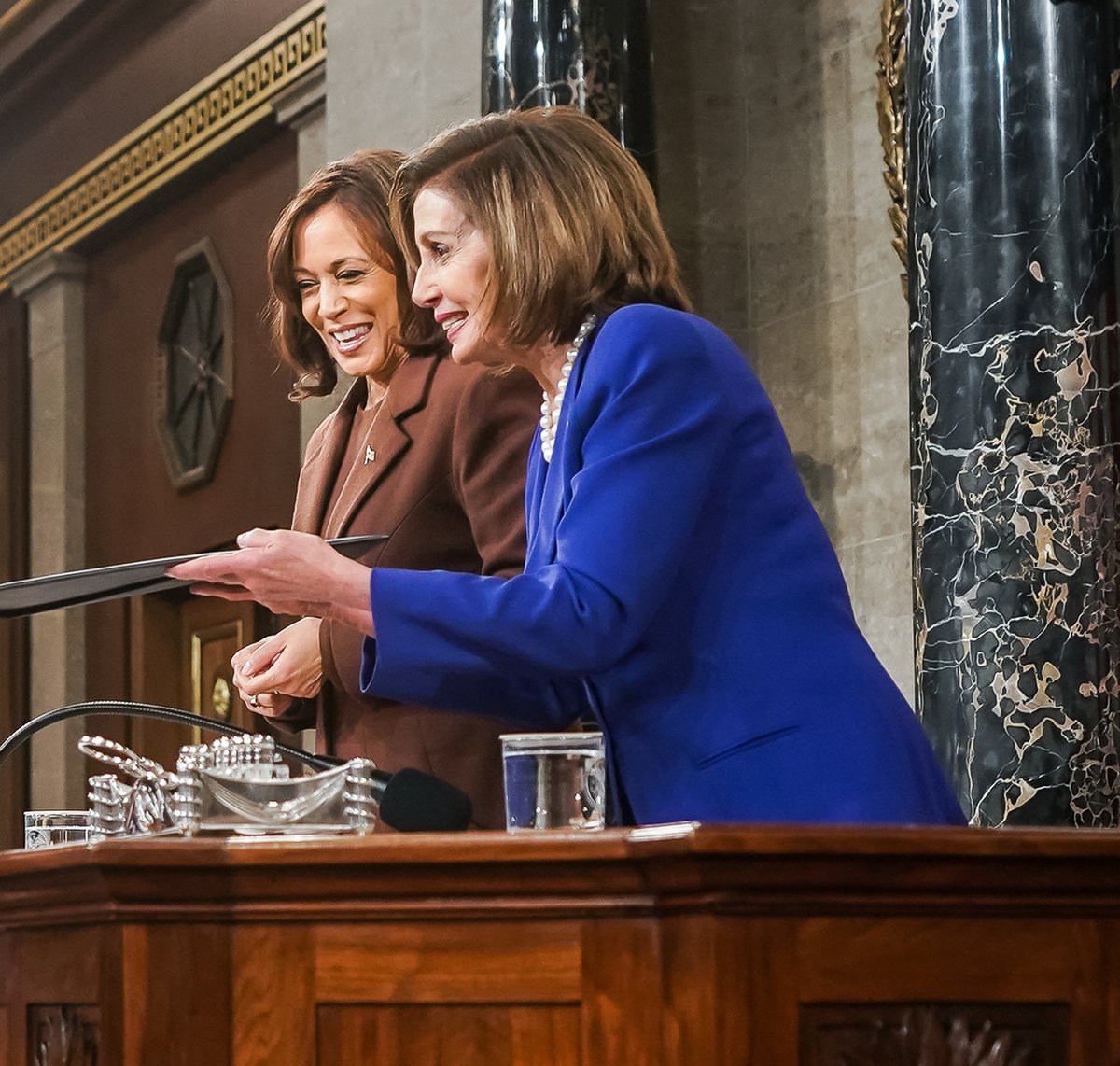 In the last two years, because of @SpeakerPelosi's partnership, President Biden and I have made historic progress: the largest economic recovery since FDR, the largest infrastructure investments since President Eisenhower, and the largest climate investment in America's history.