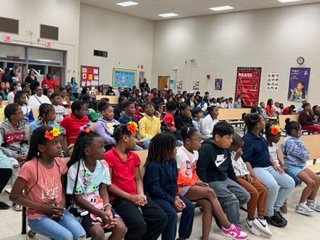 Our first grade scholars were proud to be honored today as we celebrated several scholars today. #iLoveDCSD #scholarsfirst