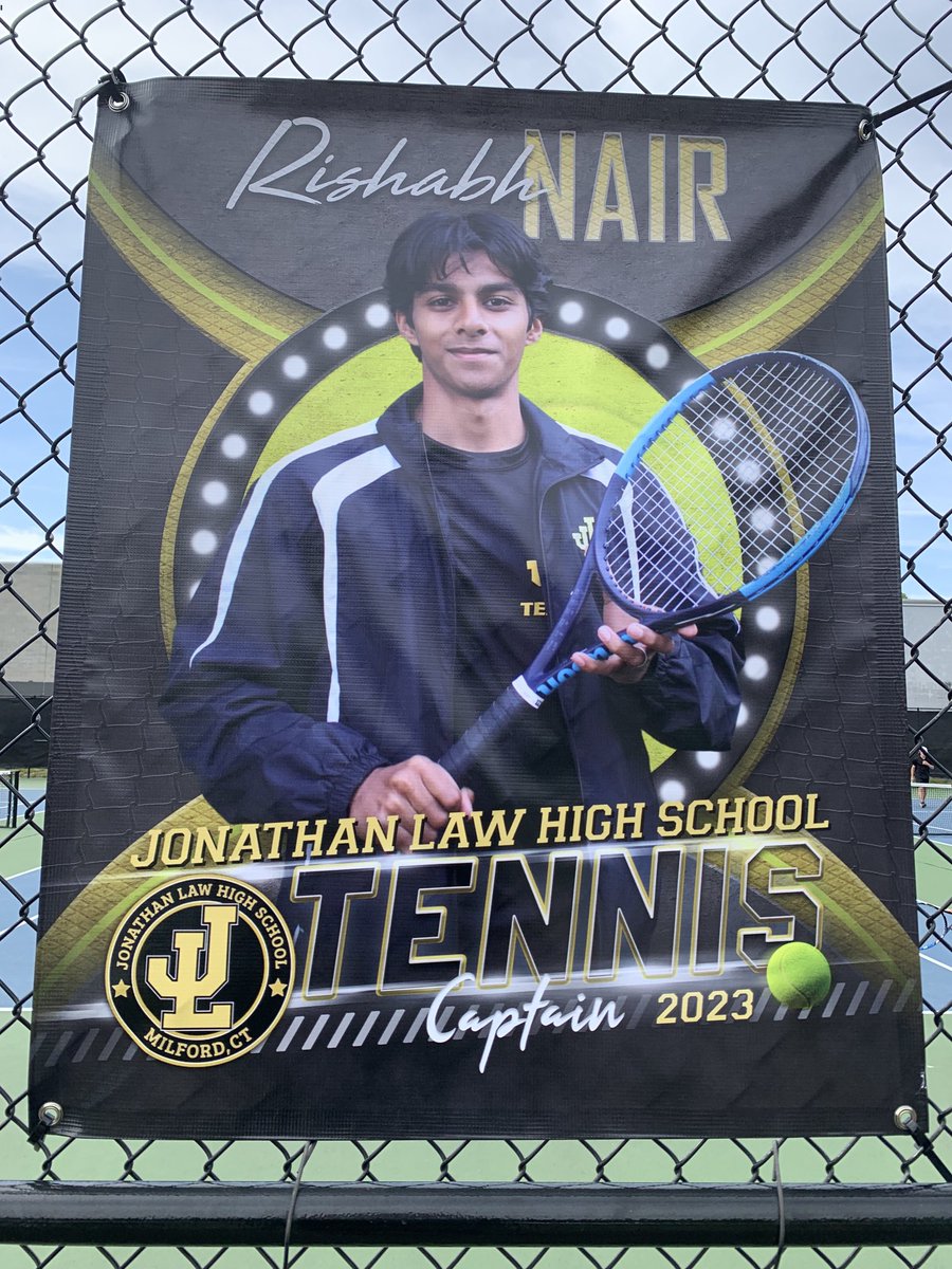 Senior Night. We will miss our lone Senior Rishabh. Go Law!