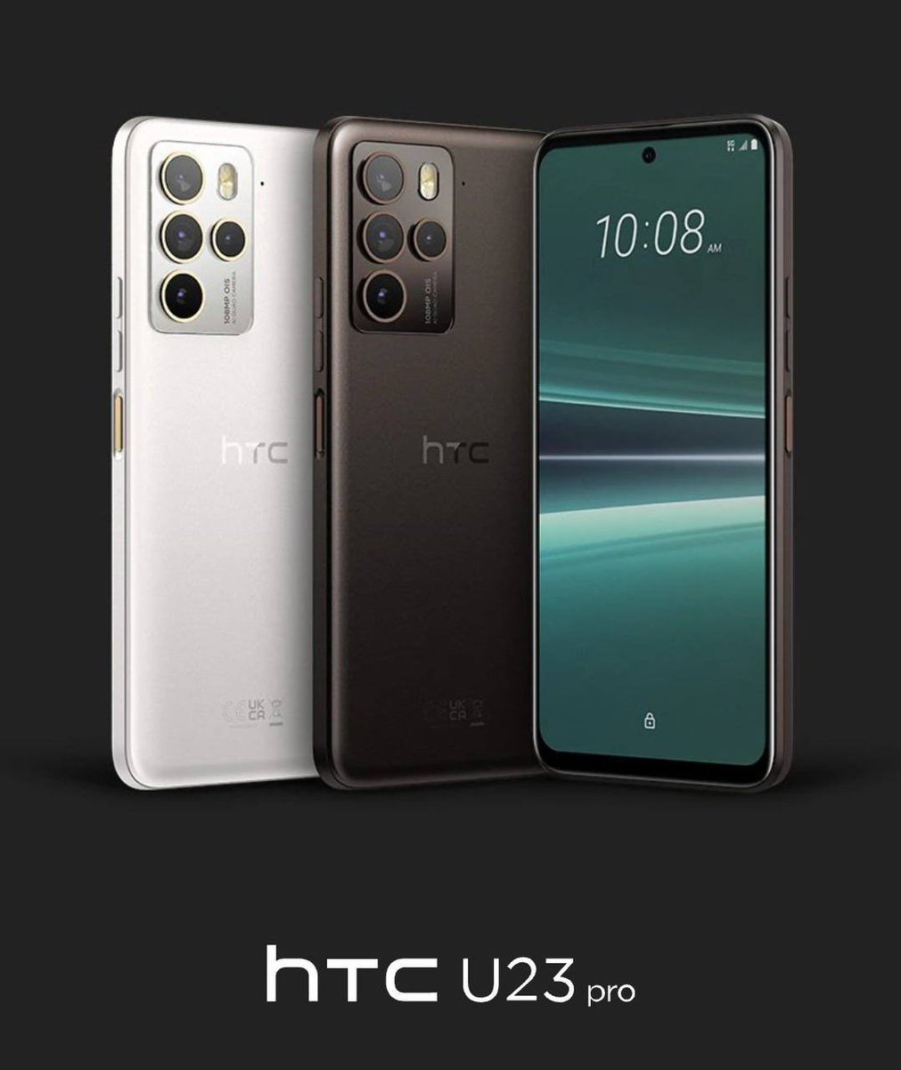 andro_arabic's tweet photo. أعلنت HTC عن هاتفها HTC U23 Pro في السوق الصيني
المواصفات:-
شاشة OLED بحجم 6.7"وبدقة FHD+ ومعدل تحديث 120Hz
المعالج Snapdragon 7 Gen 1
التخزين 256GB
الرام 12GB/8GB
كاميرات خلفية 108MP+8MP+5MP+2MP
كاميرا أمامية 32MP
البطارية 4600mAh وشحن 30W
النظام Android 13
#htcu23 https://t.co/xxEYf8PqbL